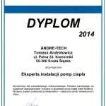 Certyfikat Buderus 2014 II
